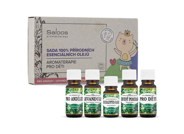 Aromaterapie pro děti - Sada 100% přírodních éterických olejů #16613
