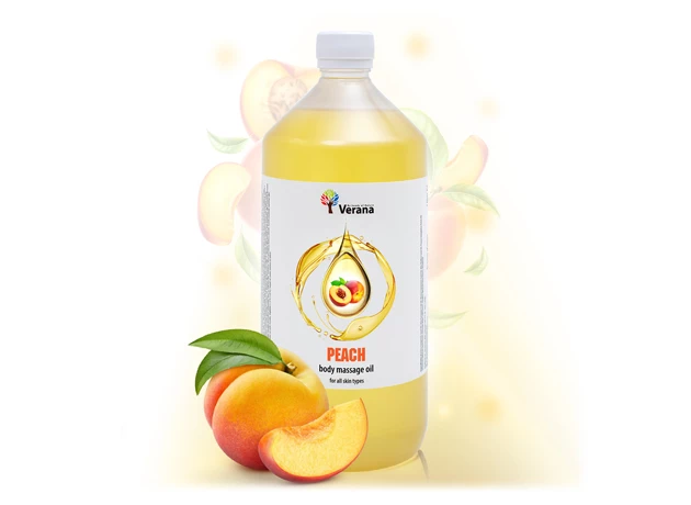 Broskev rostlinný masážní olej 1000ml #16851