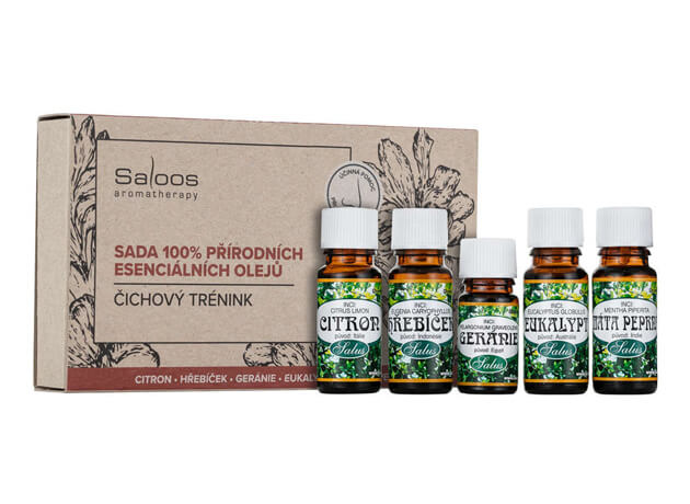 Čichový trénink - Sada 100% přírodních esenciálních olejů #16349