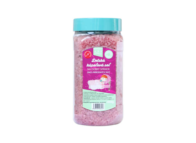 Dětská koupelová sůl 1200g #16646