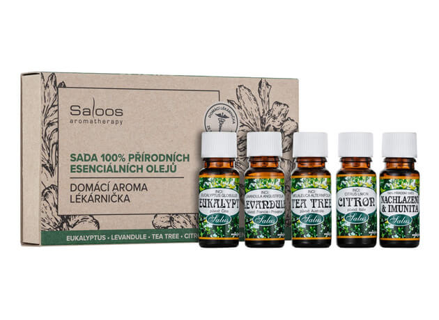 Domácí aroma lékárnička - Sada 100% přírodních éterických olejů #16192