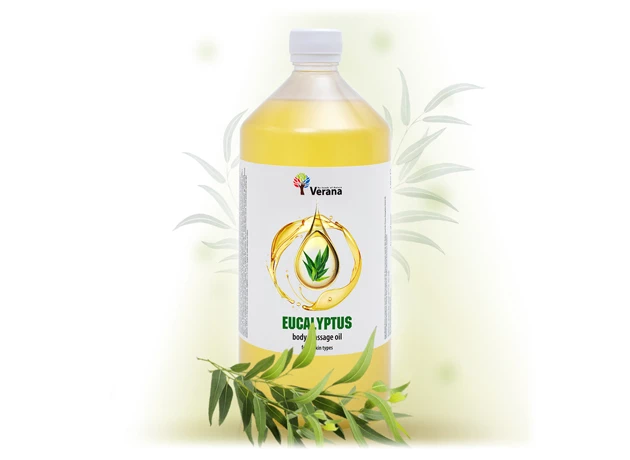 Eukalyptus rostlinný masážní olej 1000ml #16850