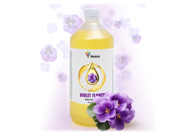Fialka rostlinný masážní olej 1000ml #16848