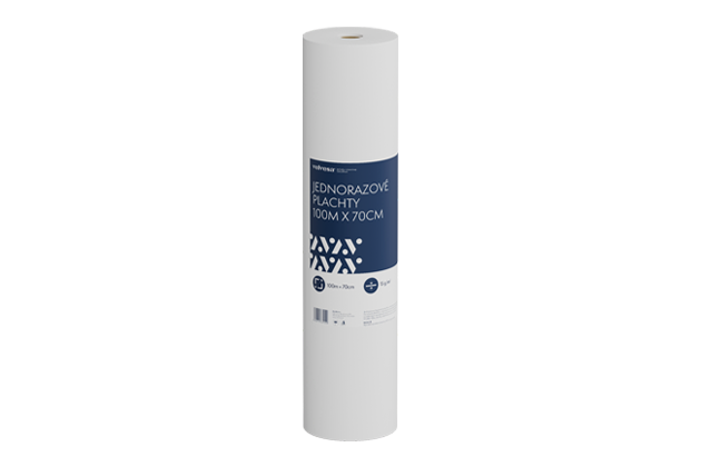 Jednorázová prostěradla velvesa® 100m x 70cm #2052