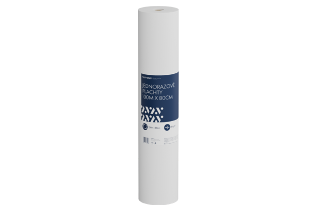 Jednorázová prostěradla velvesa® 100m x 80cm #952