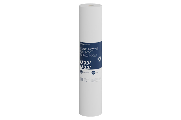 Jednorázová prostěradla velvesa® 100m x 80cm s perforací #17071