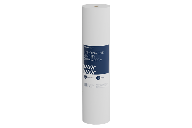 Jednorázová prostěradla velvesa® 250m x 80cm #957