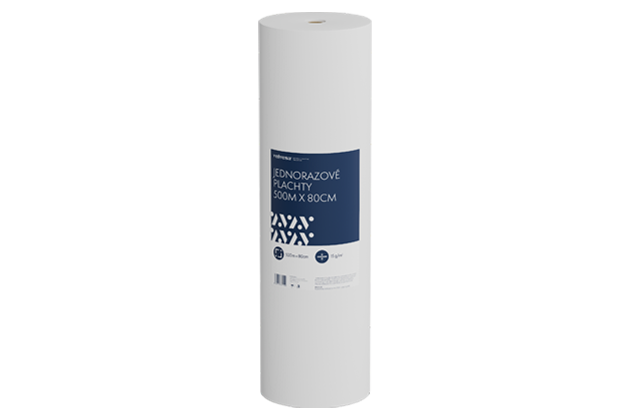 Jednorázová prostěradla velvesa® 500m x 80cm #996