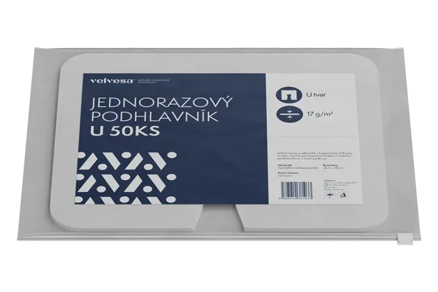 Jednorázový podhlavník velvesa® U 50ks 17g/m2 #1442