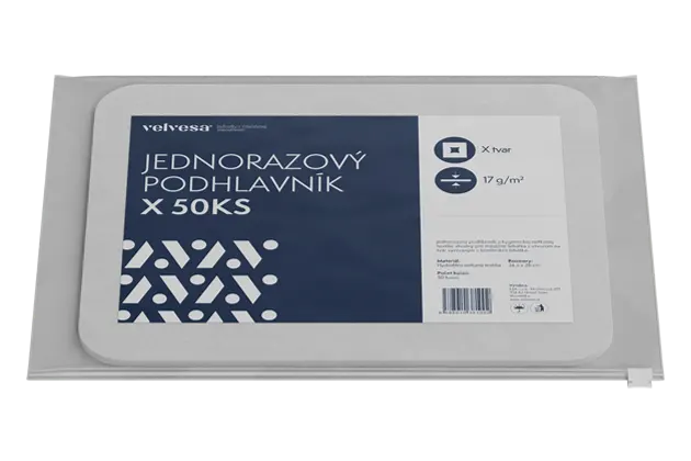 Jednorázový podhlavník velvesa® X 50ks 17g/m2 #1443