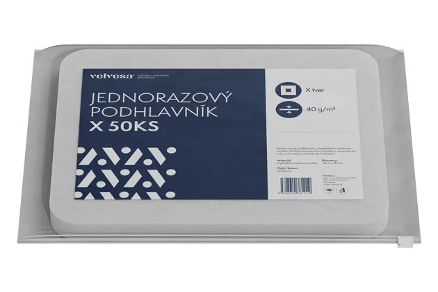 Jednorázový podhlavník velvesa® X 50ks 40g/m2 #998