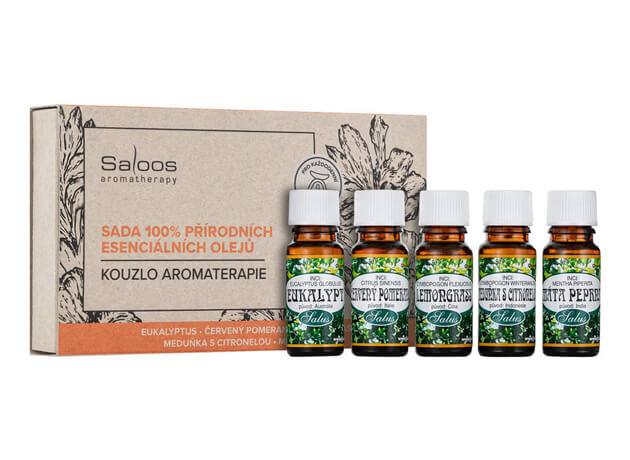 Kouzlo aromaterapie - Sada 100% přírodních esenciálních olejů #16350