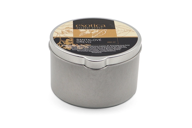 Masážní svíčka Exotica Santalové dřevo 200ml #17135