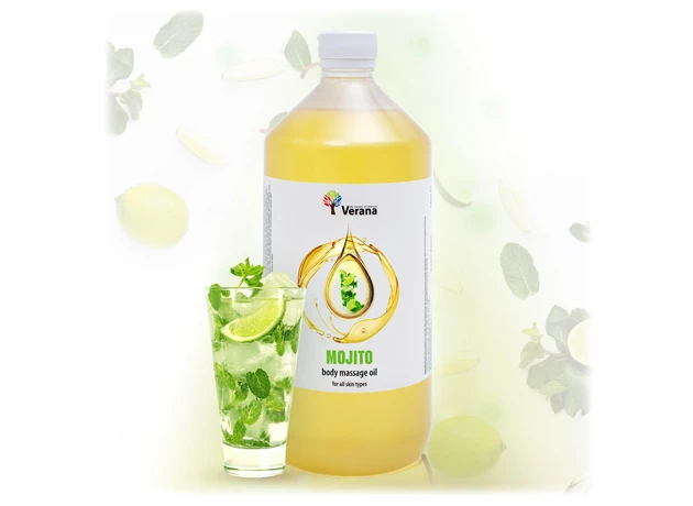 Mojito rostlinný masážní olej 1000ml #16586