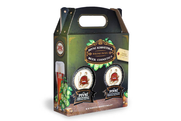Mýdlo a sůl 2x500ml - pivní dárková sada 4 #14965