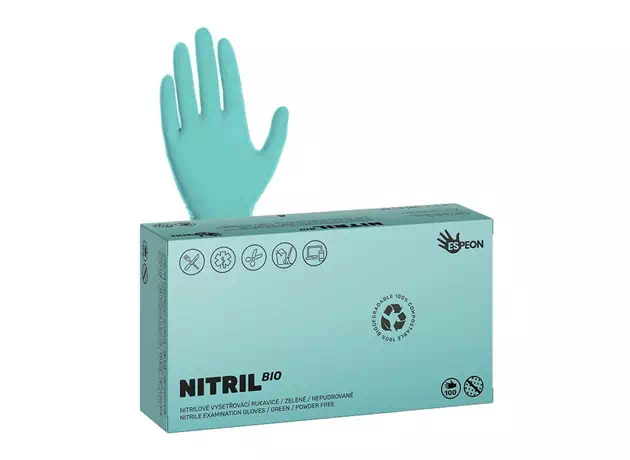 Nitrilové rukavice NITRIL BIO 100ks #16834