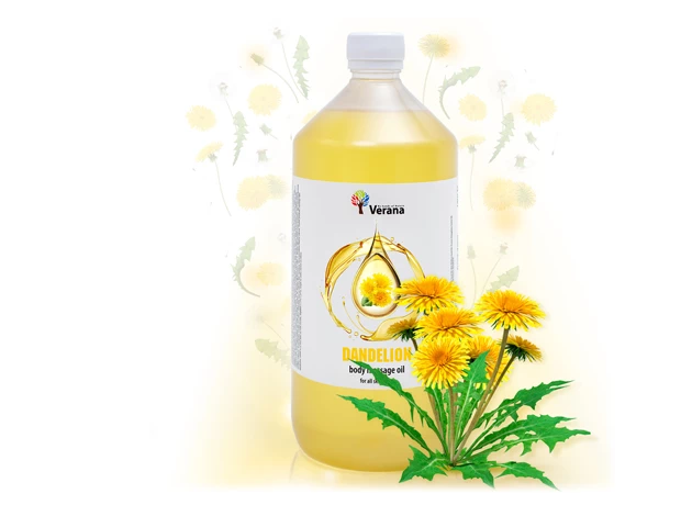 Pampeliška rostlinný masážní olej 1000ml #16421