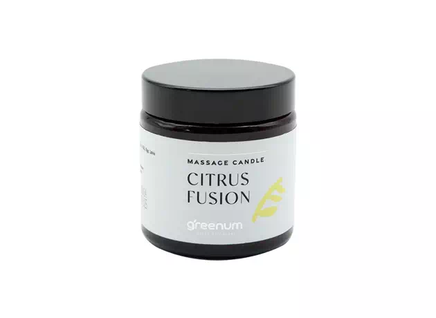 Přírodní masážní svíčka Citrus 100ml