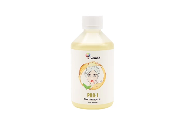 PRO-1 rostlinný masážní olej na obličej 250ml #16534