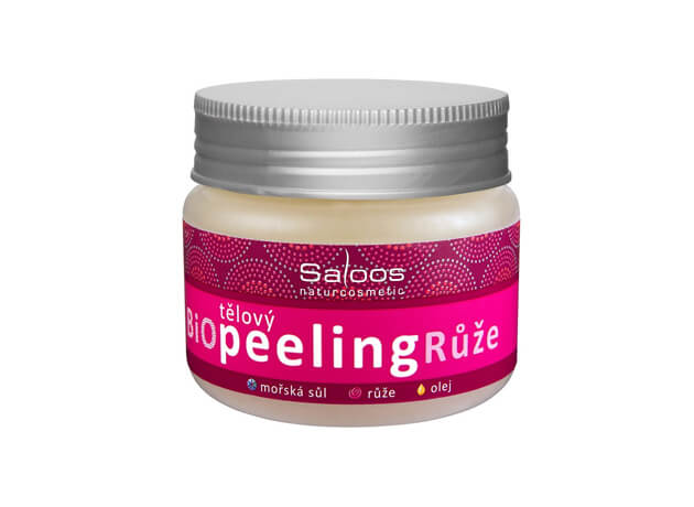 Růže tělový peeling 140ml #16175