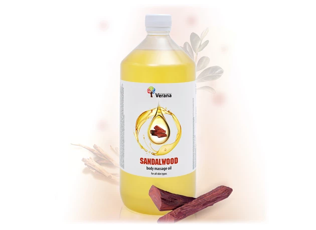 Santalové dřevo rostlinný masážní olej 1000ml #16853