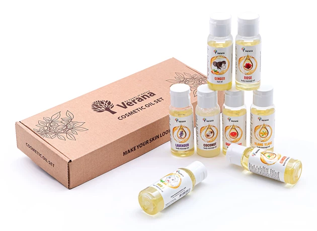 Set rostlinných masážních olejů 8x30ml #16577