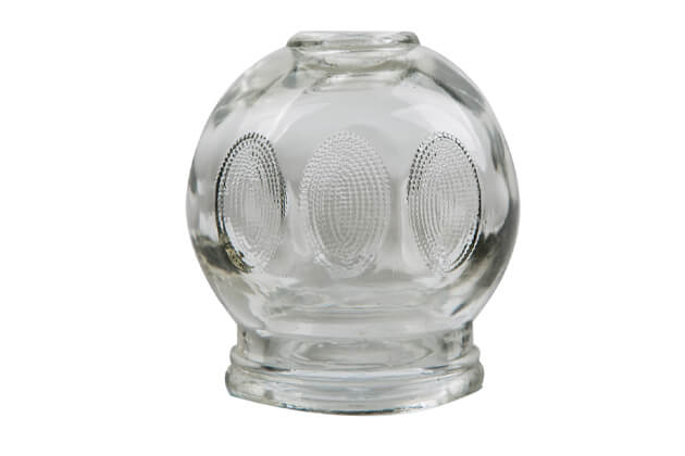 3. Skleněná baňka na baňkování 3 - průměr: 60mm  (8 ks)