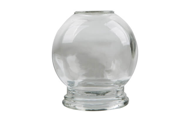 2. Skleněná baňka na baňkování 2 - průměr: 50mm  (4 ks)