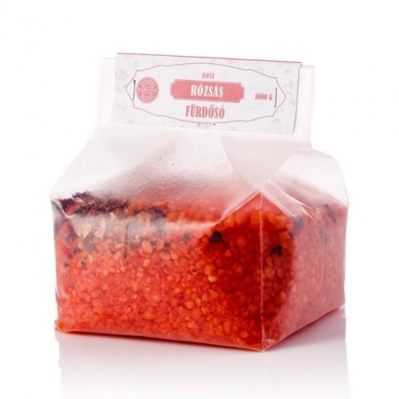 Sůl do koupele Růže 1kg #14994