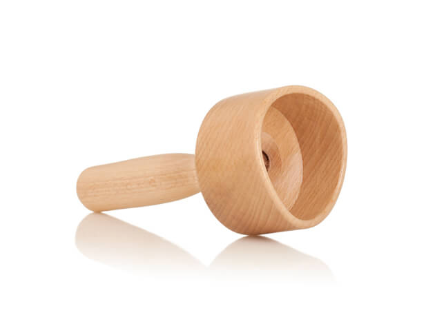 Švédská dřevěná baňka na maderoterapii 8cm  #16392