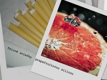 Tělové svíčky grapefruitové 10ks #15111