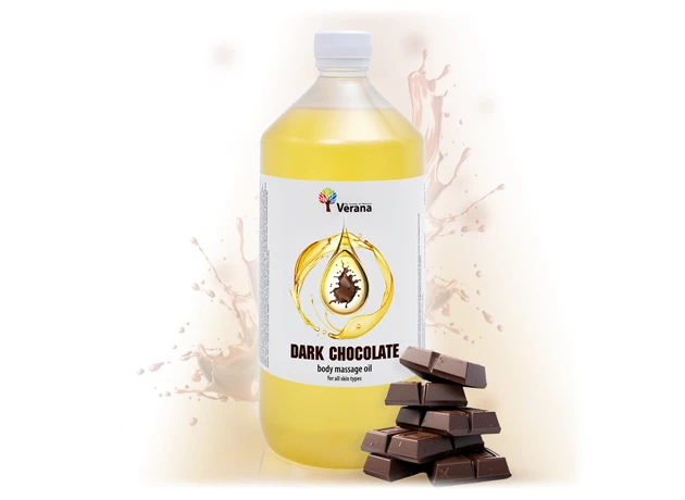 Tmavá čokoláda rostlinný masážní olej 1000ml #16430