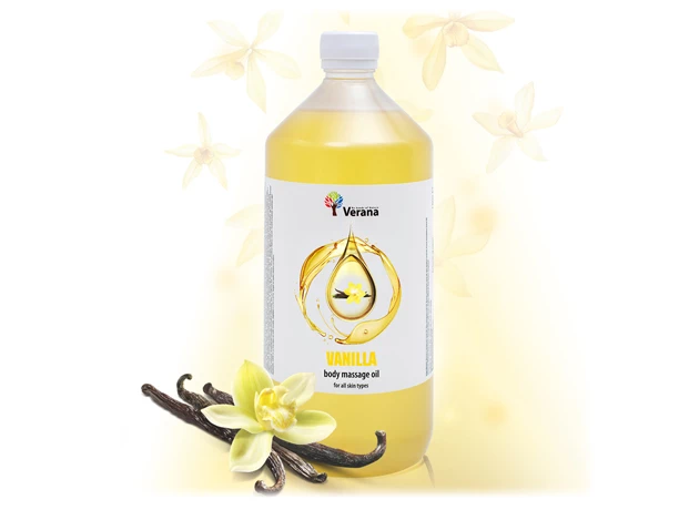 Vanilka rostlinný masážní olej 1000ml #16427