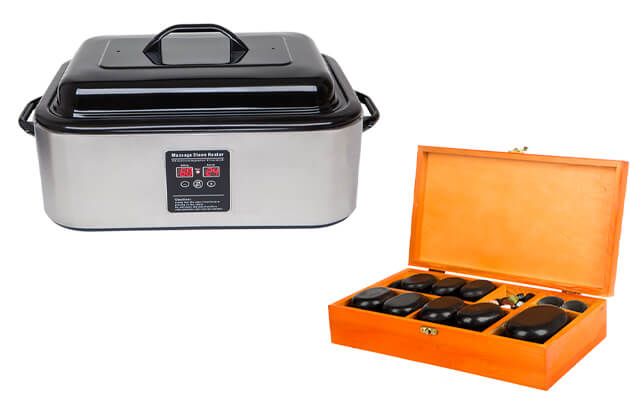 Velký set na Hot stones masáž - W #15837
