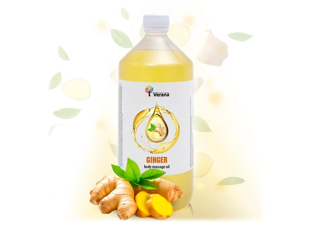 Zázvor rostlinný masážní olej 1000ml #16627